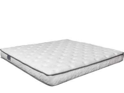 corner view of mid firm latex mattress