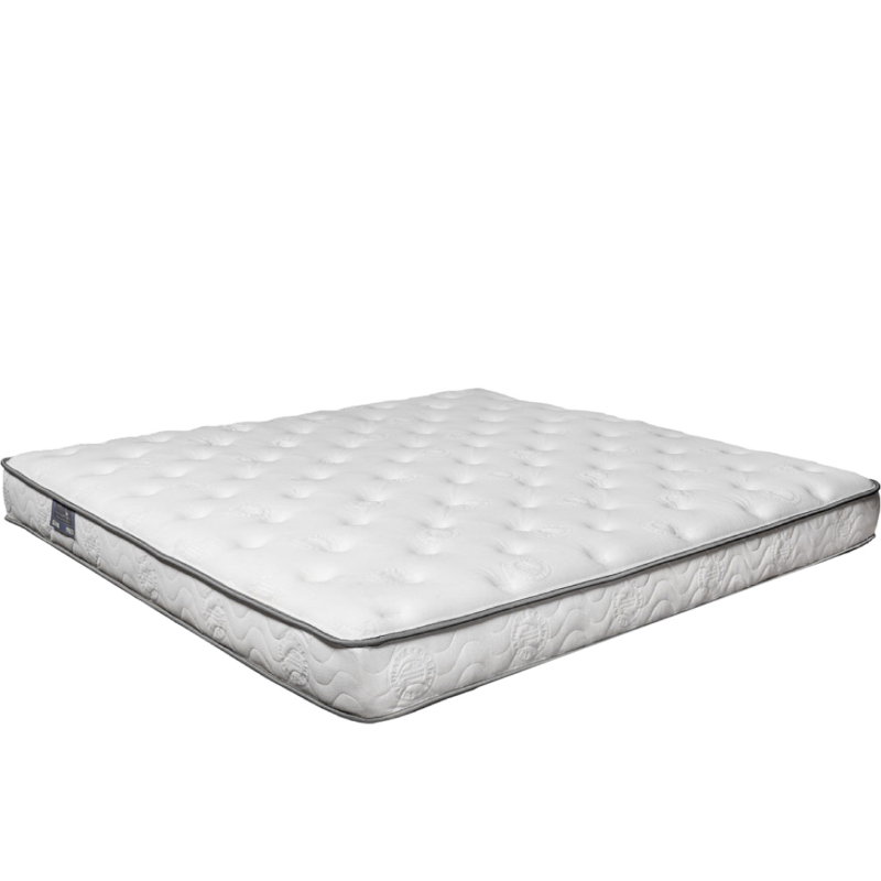 corner view of mid firm latex mattress