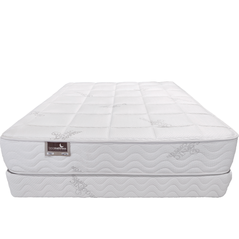 natural latex mattress front