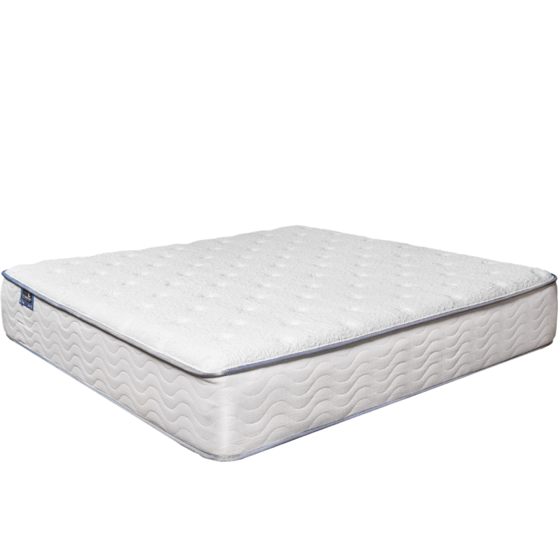 corner view of quantum latex mattress